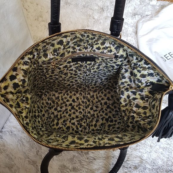 See by Chloe Black Leather Tote (NWOT) - Picture 11 of 14